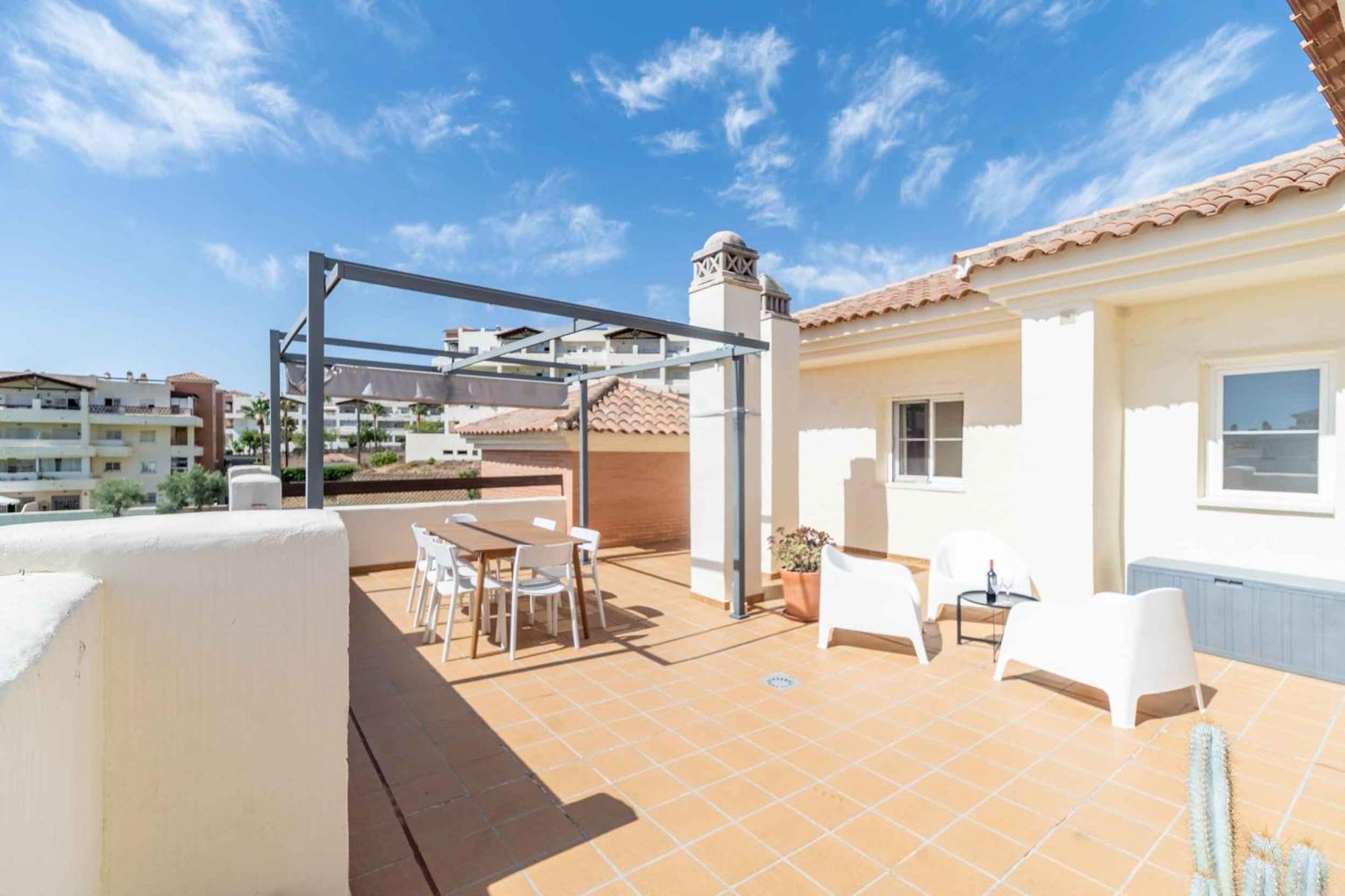 Appartamento 116 - Penthouse With Views And Pool, 5Min Away From Golf Course! Benalmádena Esterno foto